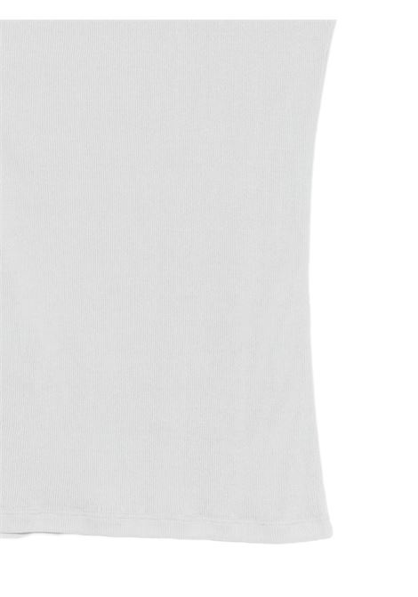 canotta a coste donna grigia ACNE STUDIOS | AL0532AAB